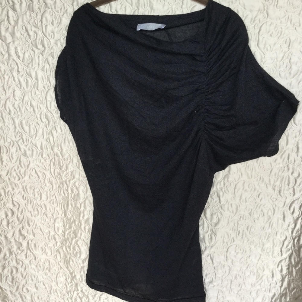 Zara Asymmetrical Sweater/Knit Top